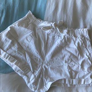 White Tie Top Shorts